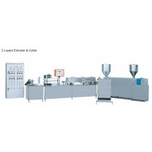 Two Layer Extruder and Cutter Machine